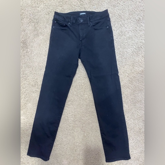 All black express jeans worn once - Picture 2 of 3